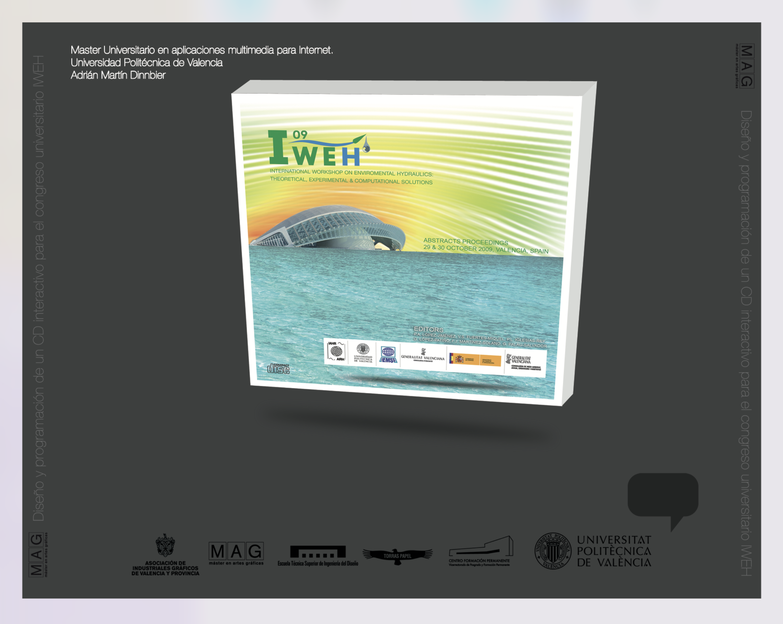 Aspecto interior de la APP